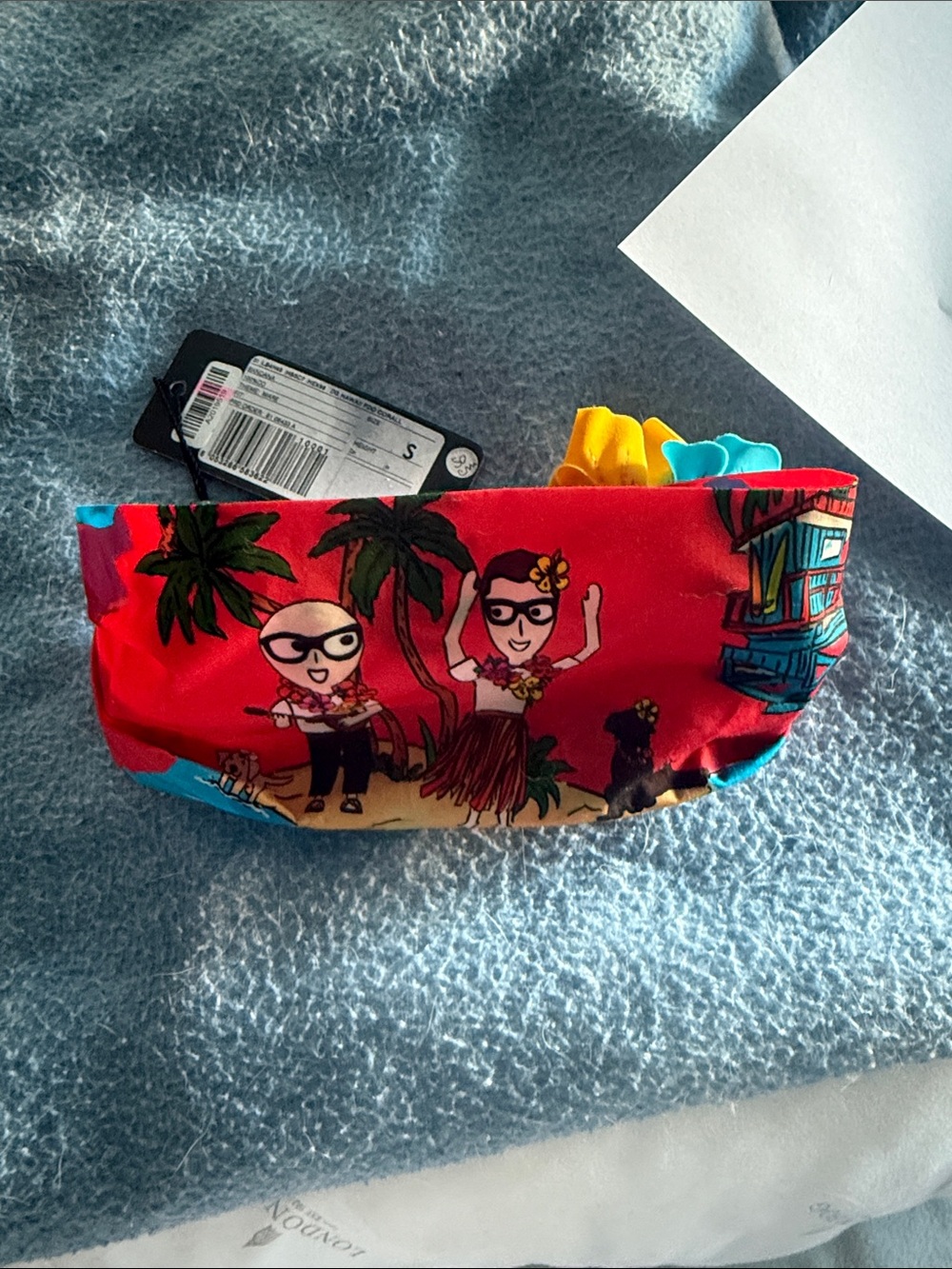 NWT Authentic Dolce Gabbana Baby Hawaii themed headband - Picture 6 of 13